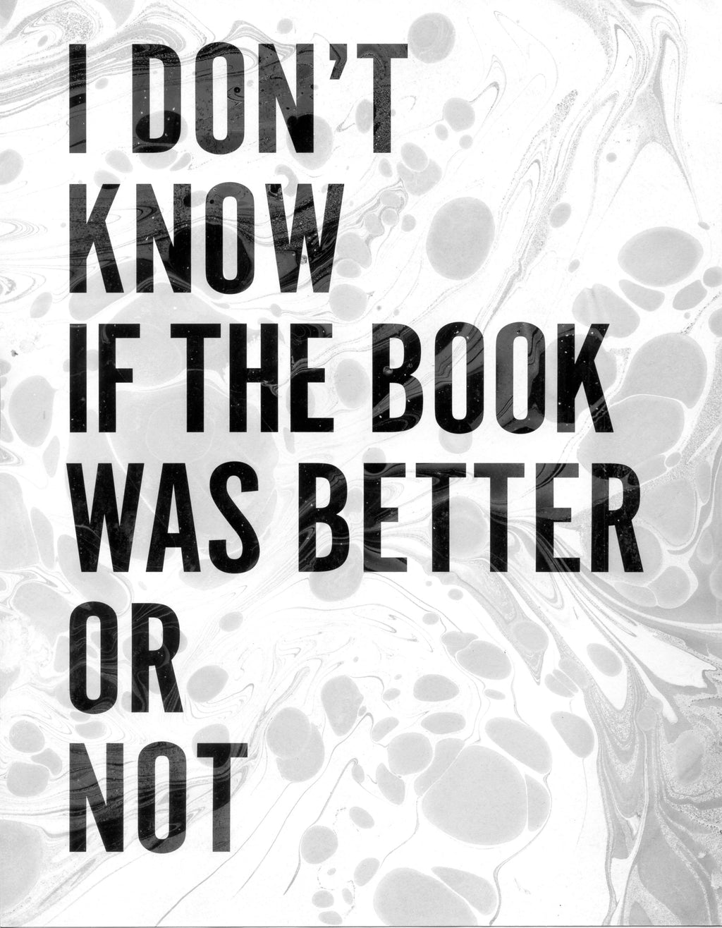 Painting by Ben Skinner titled "I Don't Know If The Book Was Better Or Not" - 2.