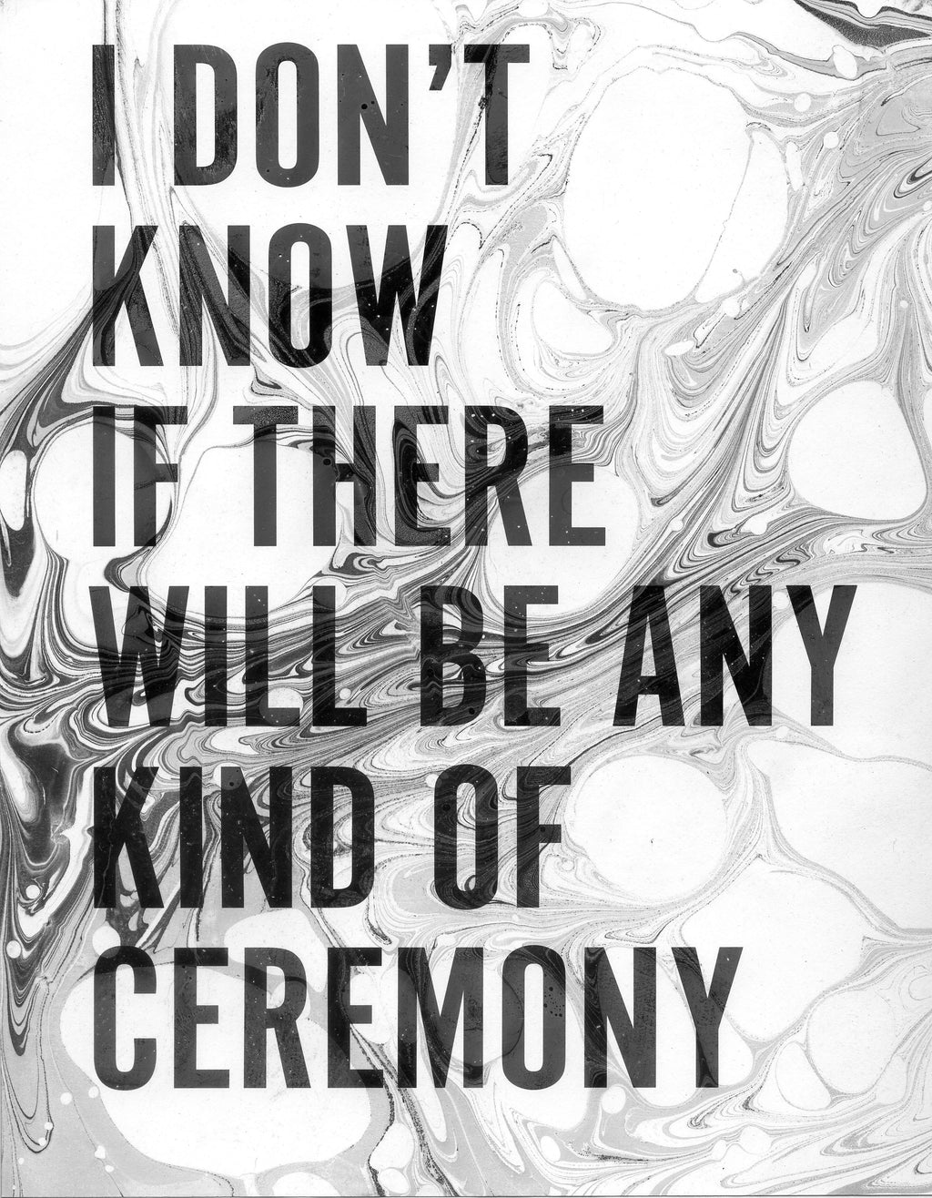 Painting by Ben Skinner titled "I Don't Know If There Will Be Any Kind Of Ceremony" - 2.