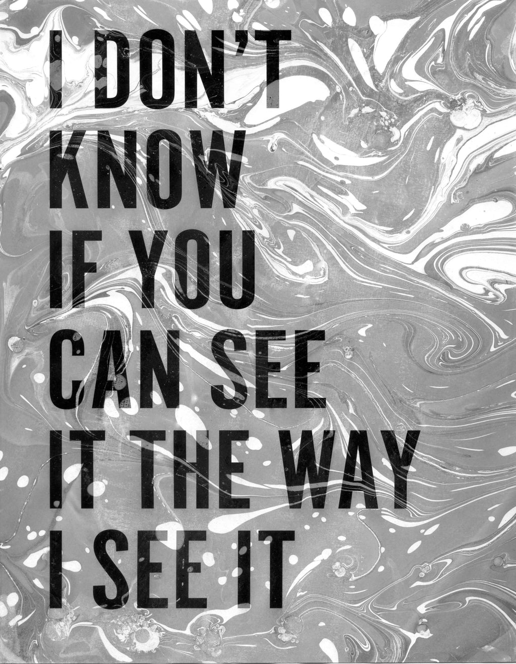 Painting by Ben Skinner titled "I Don't Know If You Can See It The Way I See It" - 2.