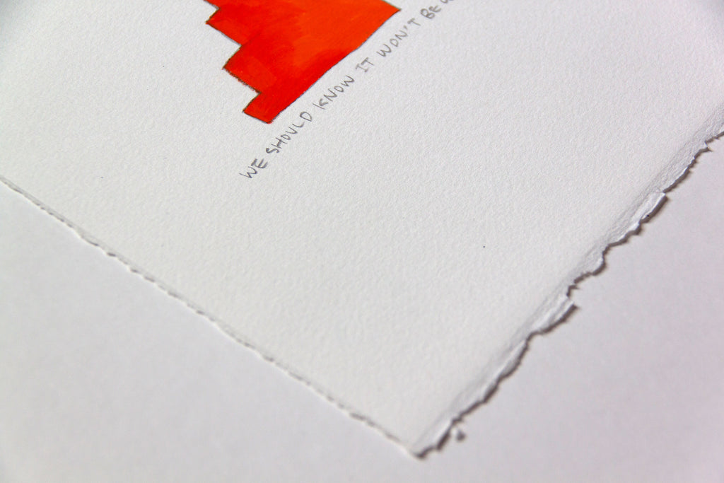 Drawing by Hyun Jung Ahn titled "We should know it won’t be wrong" - 5.