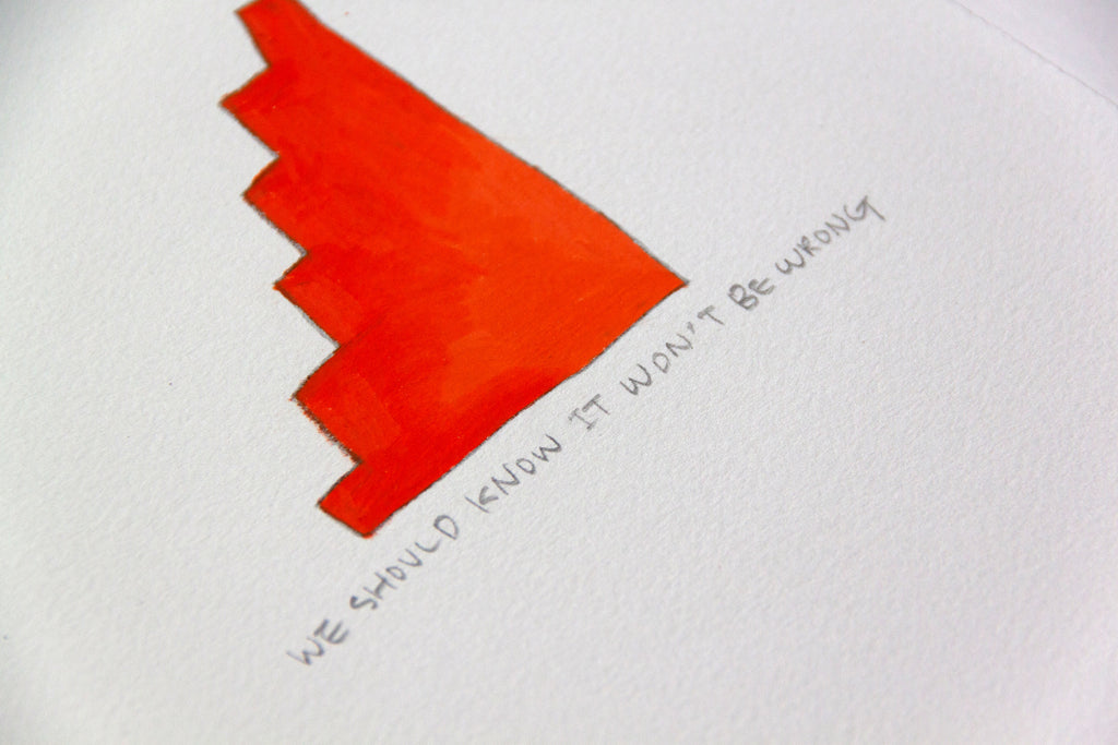 Drawing by Hyun Jung Ahn titled "We should know it won’t be wrong" - 6.