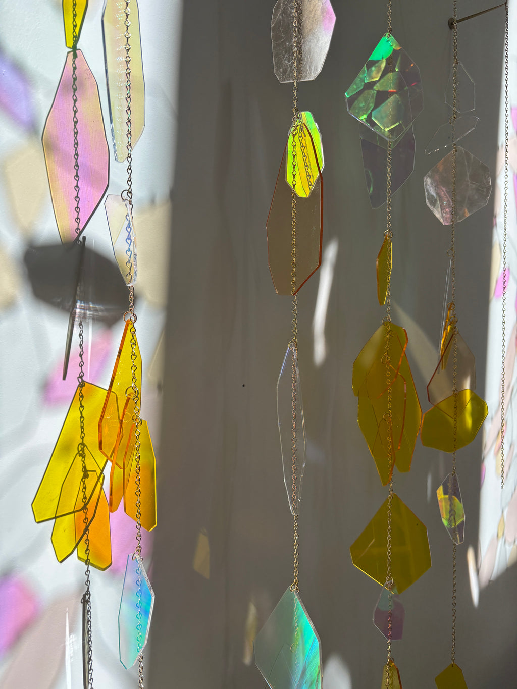 Sculpture by Christina Watka titled "Yellow Light Totem No. 4" - 3.