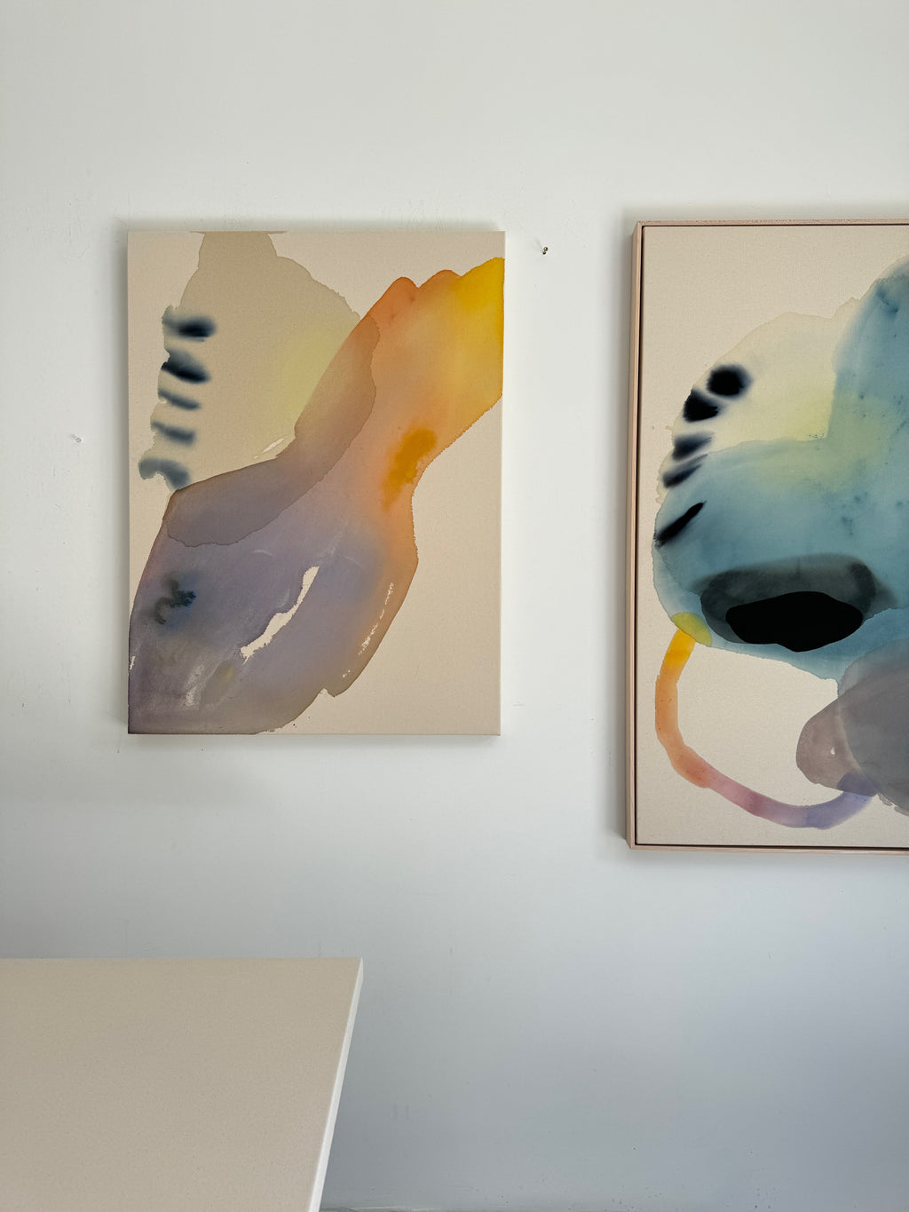 Painting by Karina Bania titled "Monarch" - 4.