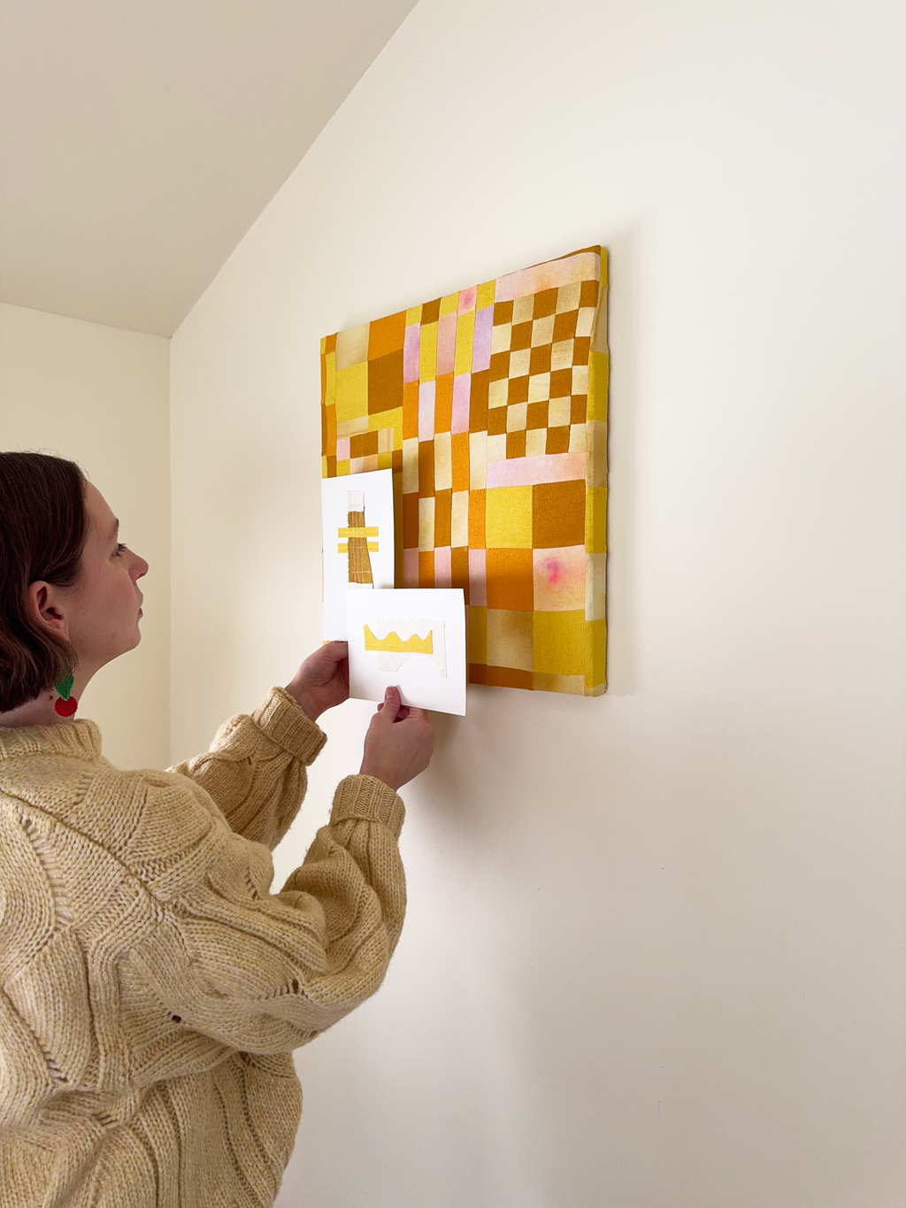 Mixed Media by Anastasia Greer titled "What's This Way?" - 6.