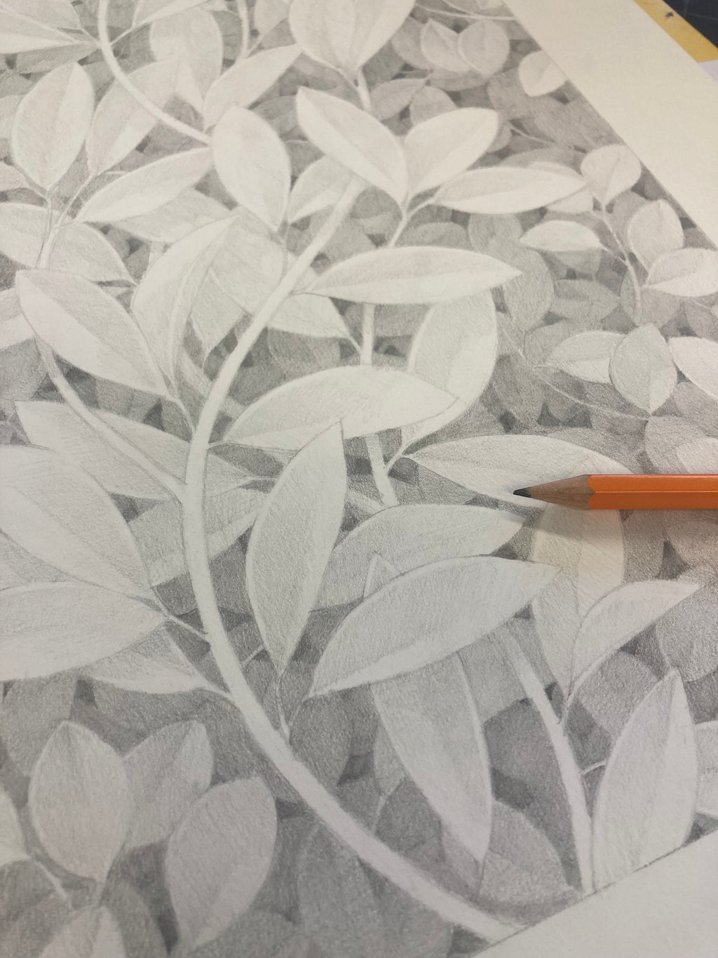 Drawing by Lucía Rodríguez Pérez titled "Untitled (looking for the light)" - 3.
