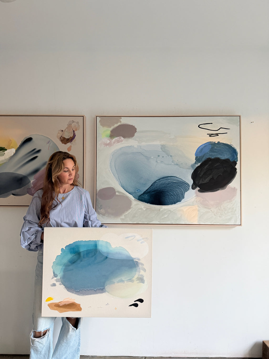 Painting by Karina Bania titled "After the Rain" - 3.