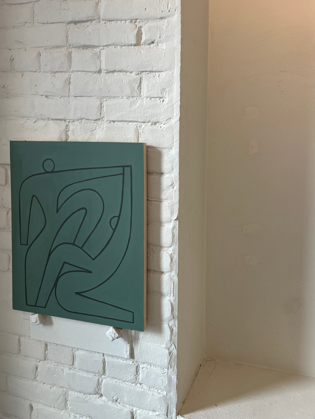 Painting by Lourenço Providência titled "conversation 5" - 8.