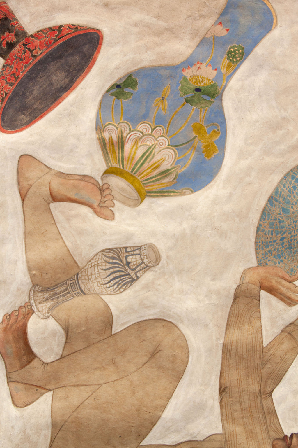 Drawing by Fay Ku titled "Juggler" - 9.