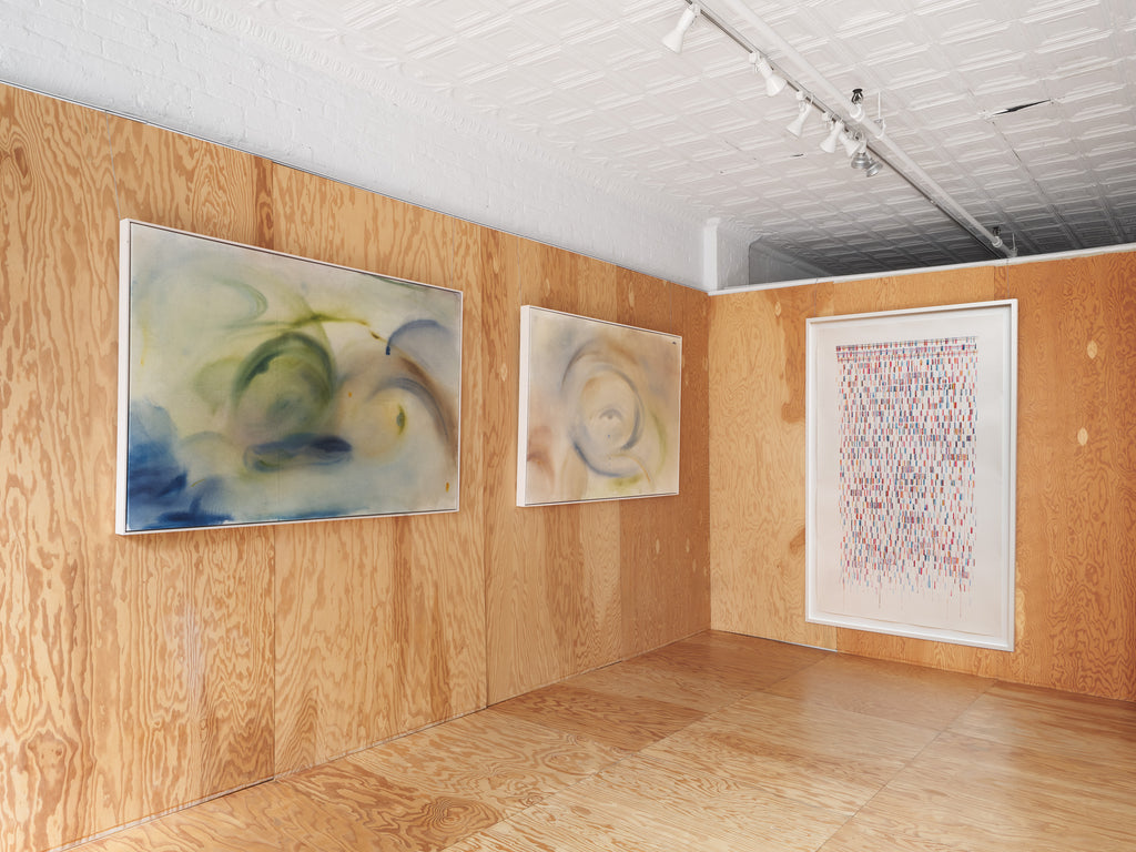 Painting by Arlina Cai titled "The Void From Which All Creation Is Born" - 4.