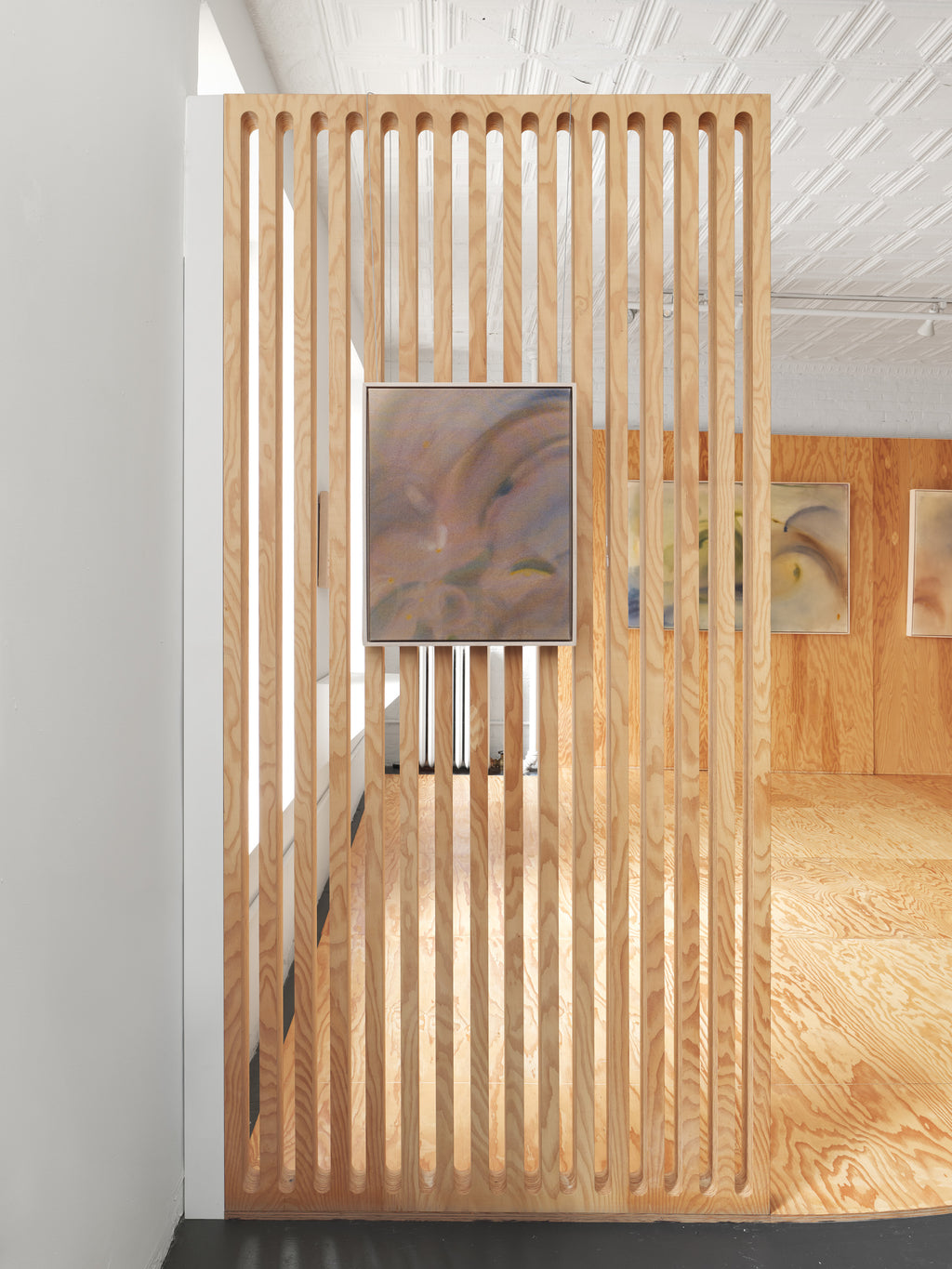 Painting by Arlina Cai titled "What Is A Shadow Made Of?" - 7.