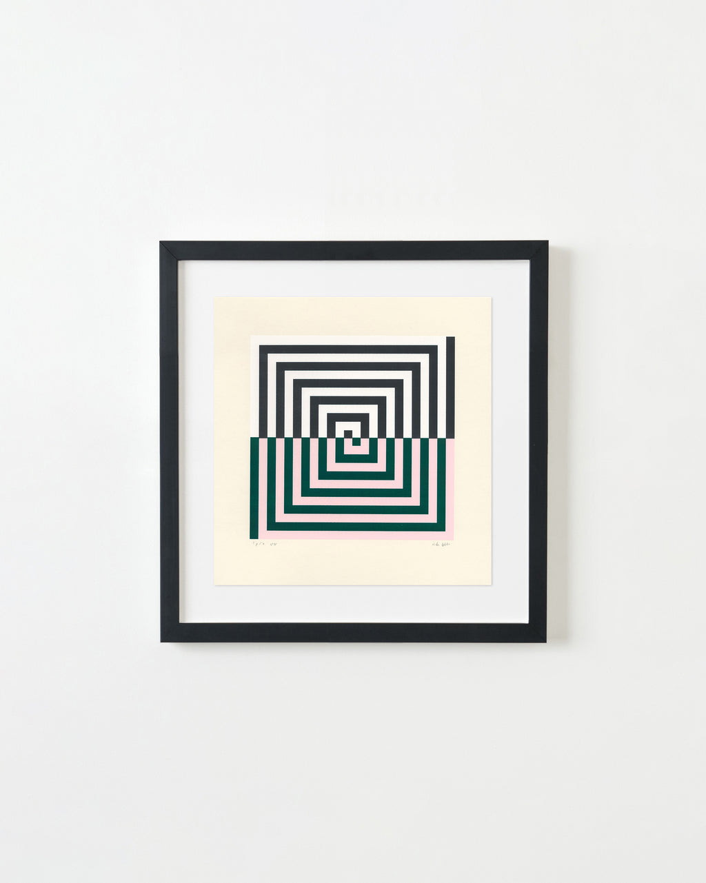 Print by Inka Bell titled "9:03 AM" - 3.