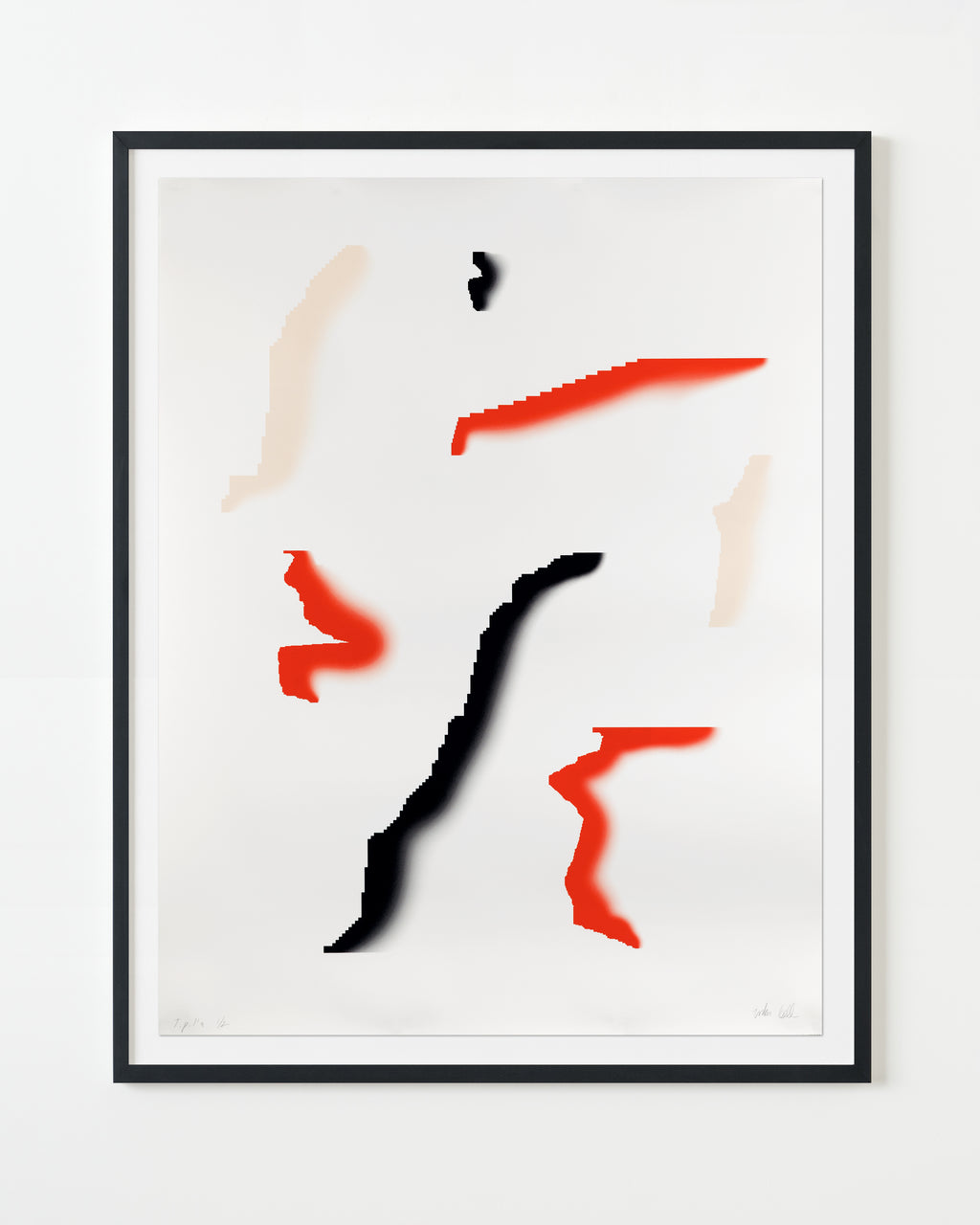 Print by Inka Bell titled "Variable VIII" - 3.