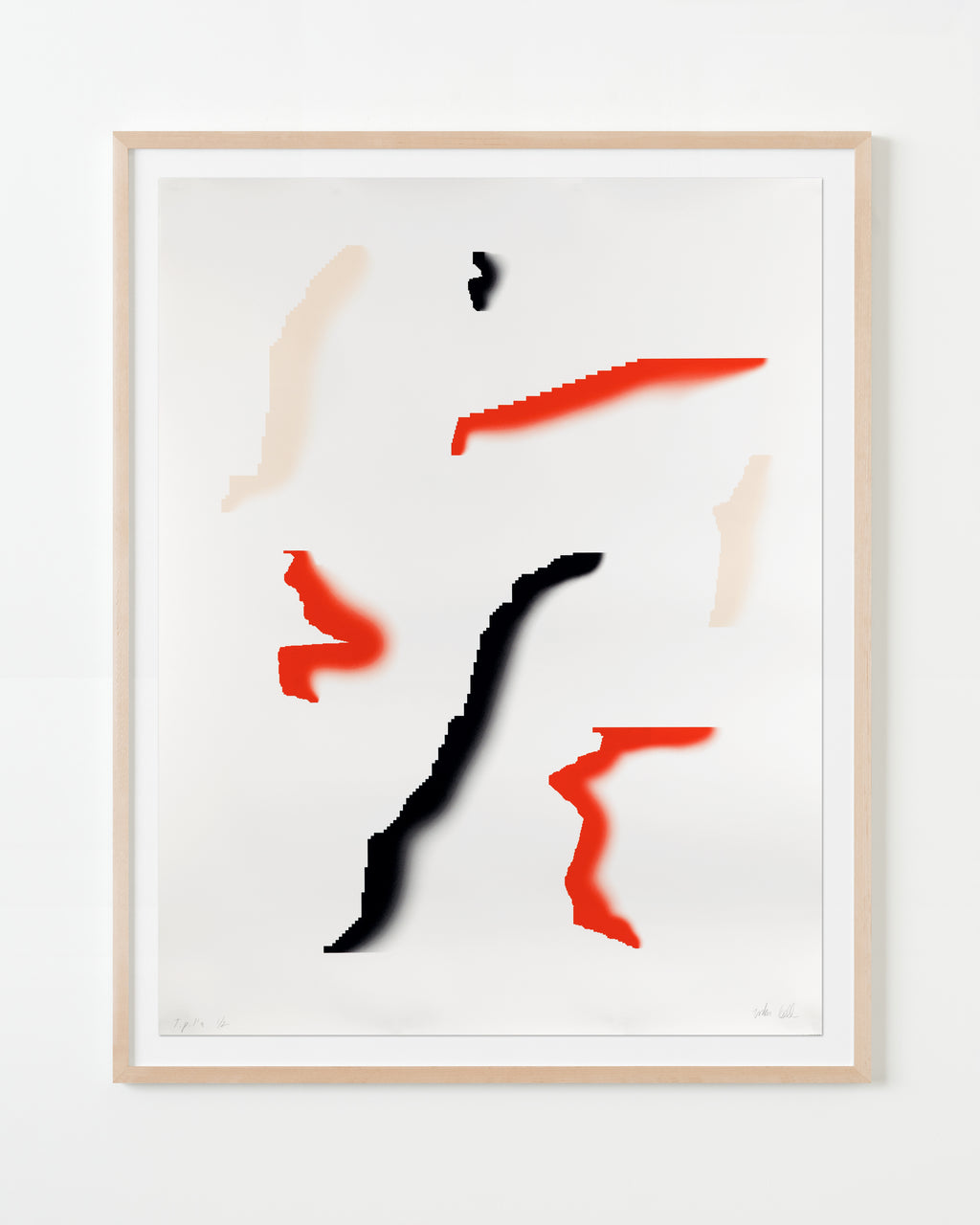Print by Inka Bell titled "Variable VIII" - 4.