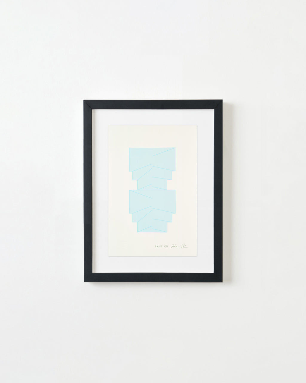 Print by Inka Bell titled "Wrapped II" - 3.