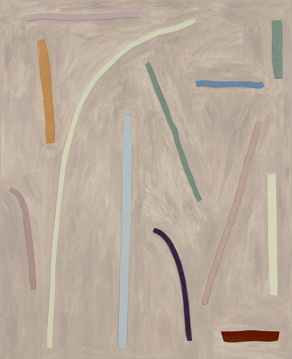 Painting by J.C. Fontanive titled "Brightening Air" - 3.