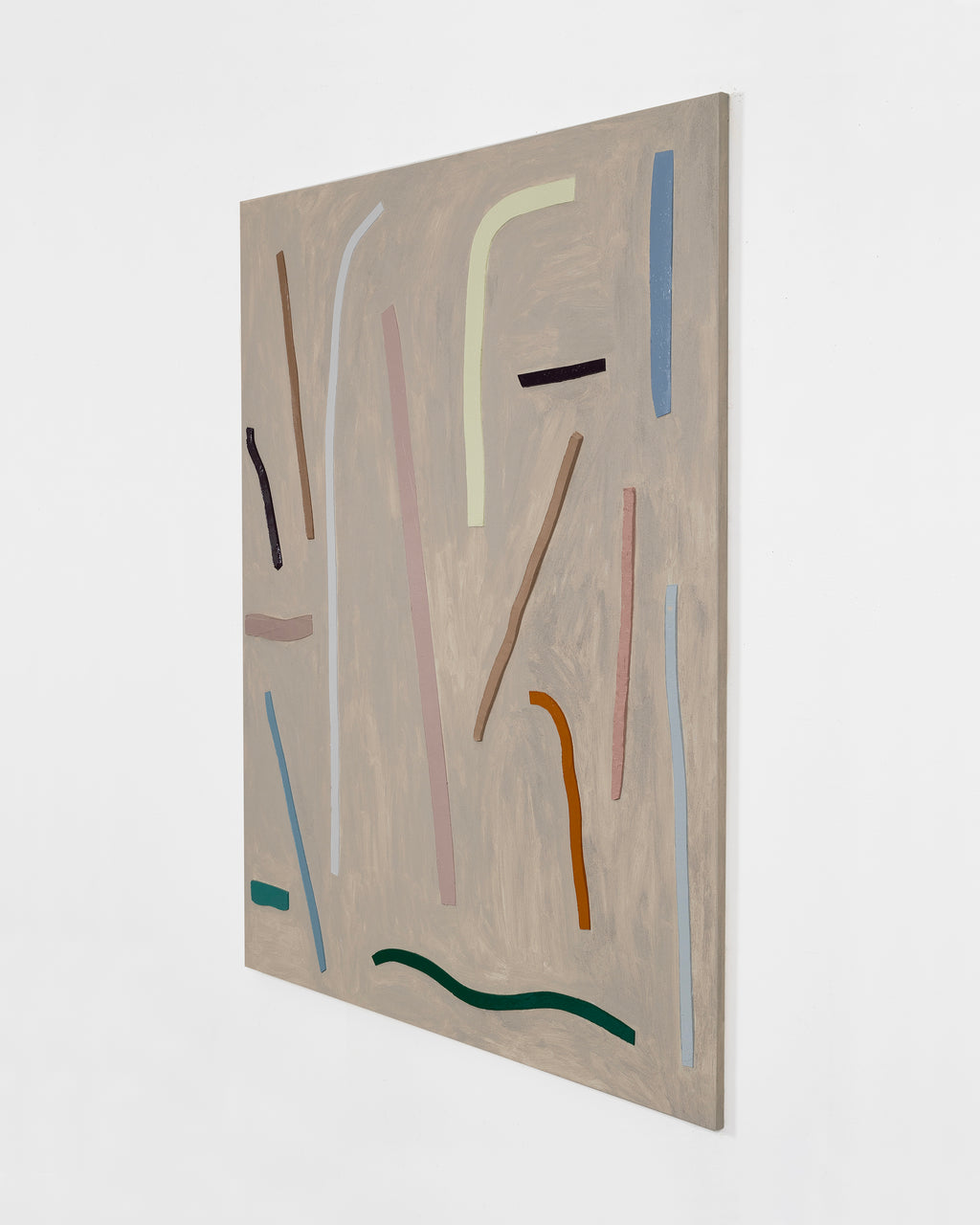 Painting by J.C. Fontanive titled "Full of Storms" - 2.