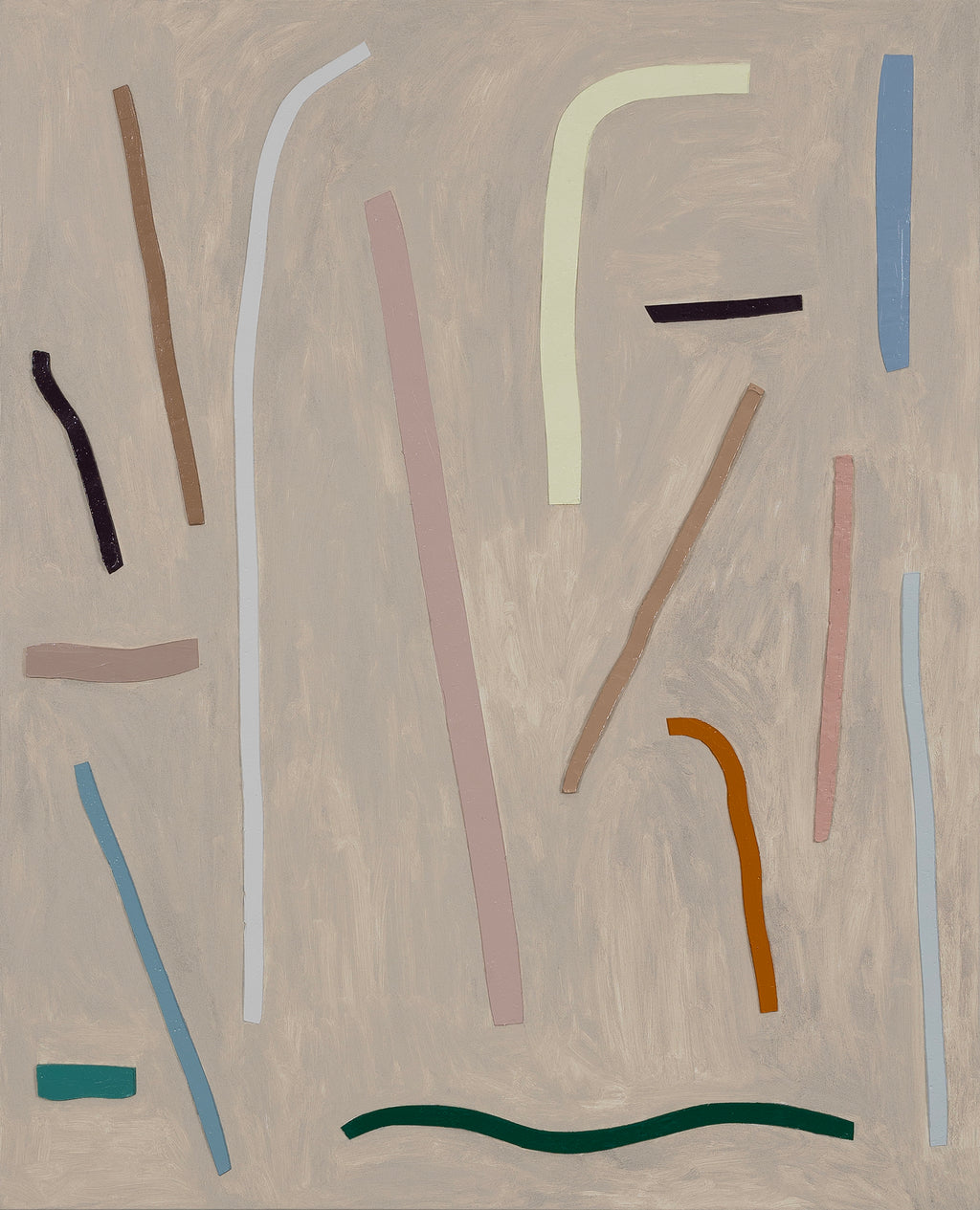 Painting by J.C. Fontanive titled "Full of Storms" - 3.