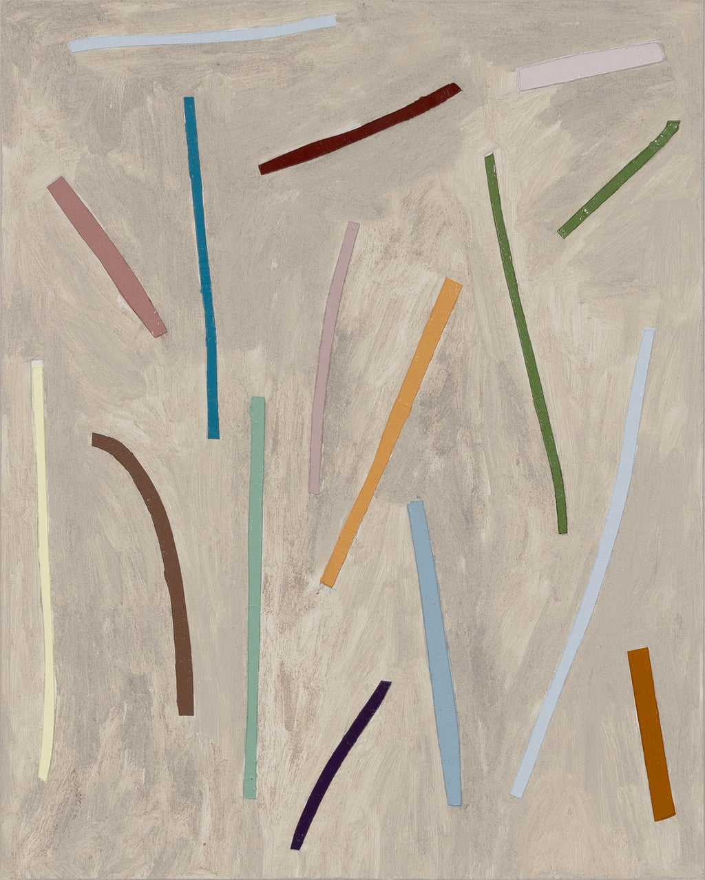Painting by J.C. Fontanive titled "Twist and Shout" - 2.
