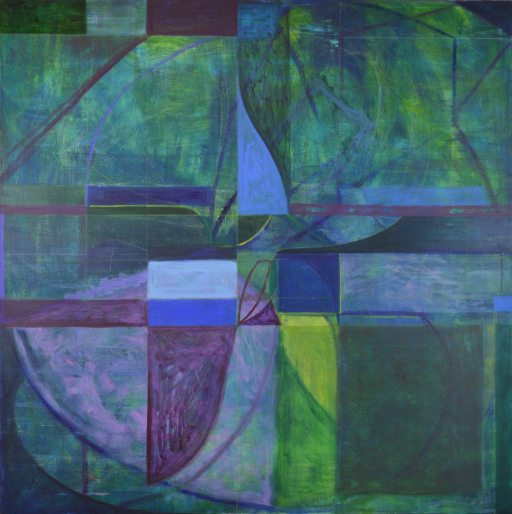 Painting by Jackie Meier titled "A Jealous Zephyr" - 2.