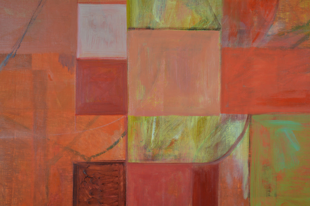 Painting by Jackie Meier titled "A Shade Upon the Mind" - 3.