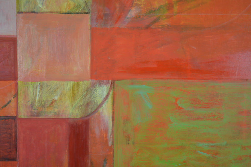 Painting by Jackie Meier titled "A Shade Upon the Mind" - 4.