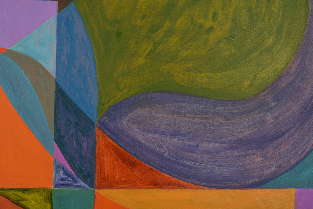 Painting by Jackie Meier titled "Eddy" - 3.