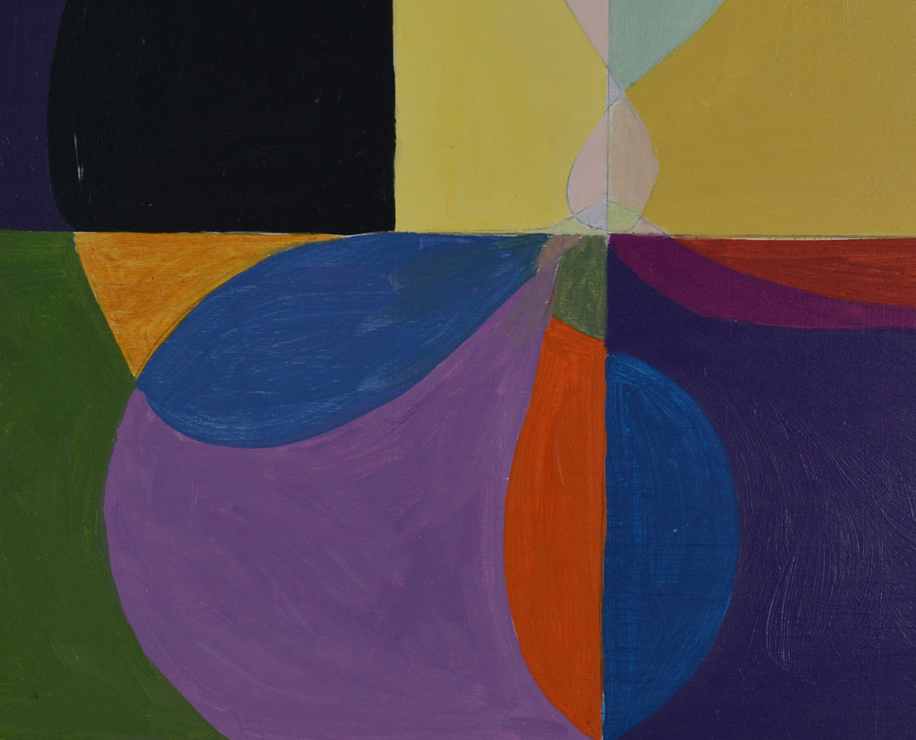 Painting by Jackie Meier titled "Little #2" - 3.