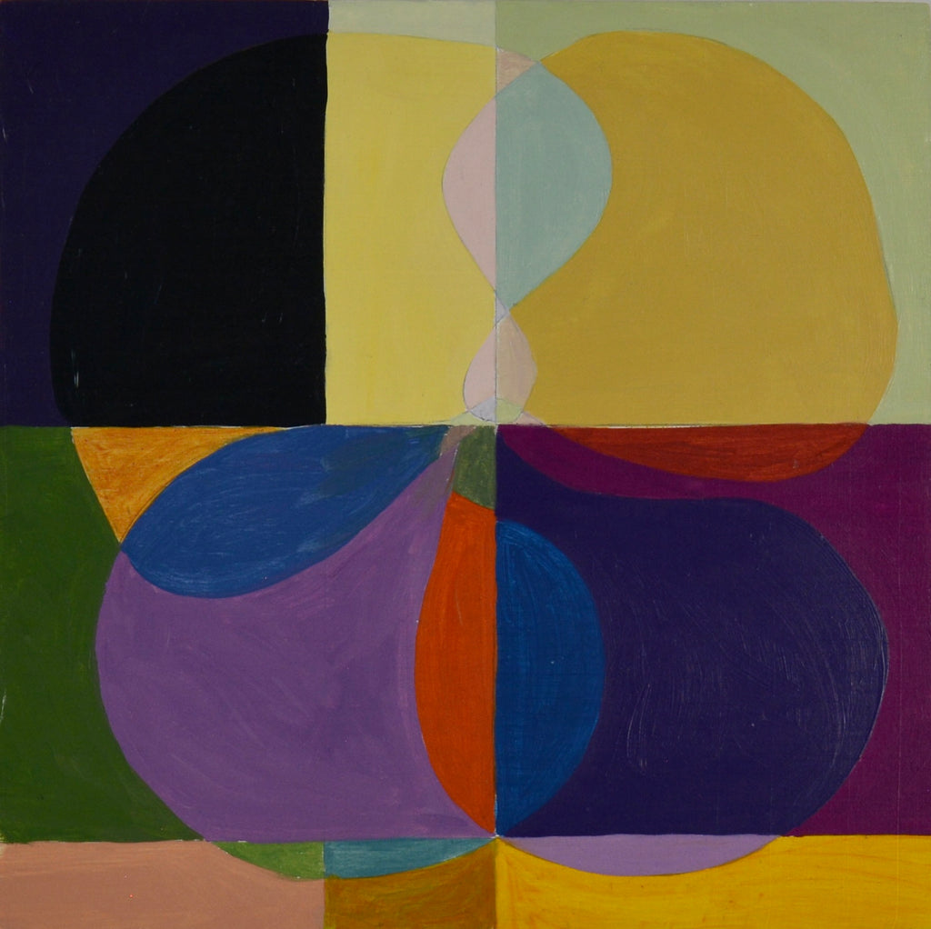 Painting by Jackie Meier titled "Little #2" - 2.