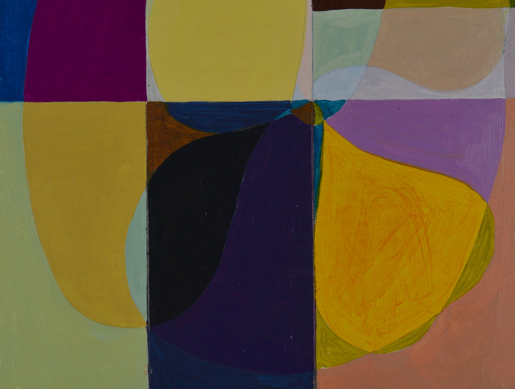 Painting by Jackie Meier titled "Little #5" - 3.