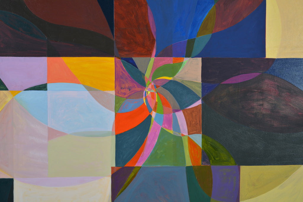 Painting by Jackie Meier titled "Maelstrom" - 4.