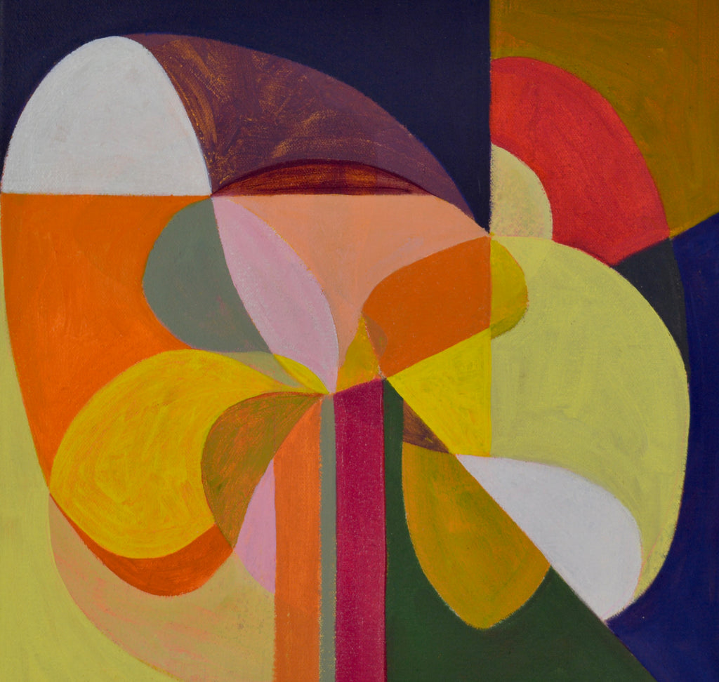 Painting by Jackie Meier titled "Tumult" - 2.