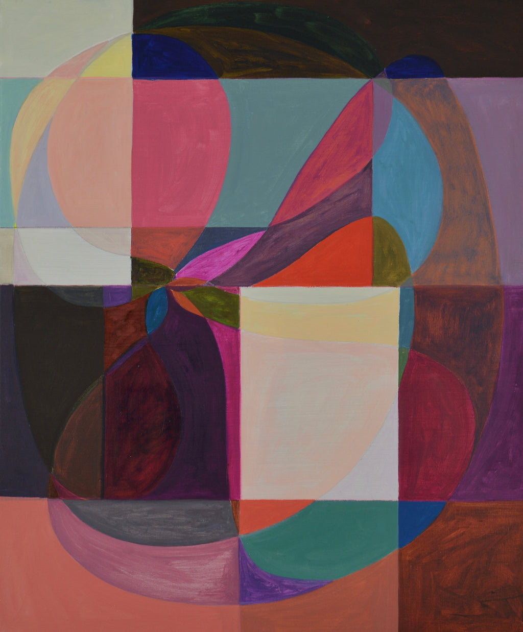 Painting by Jackie Meier titled "Twister" - 2.