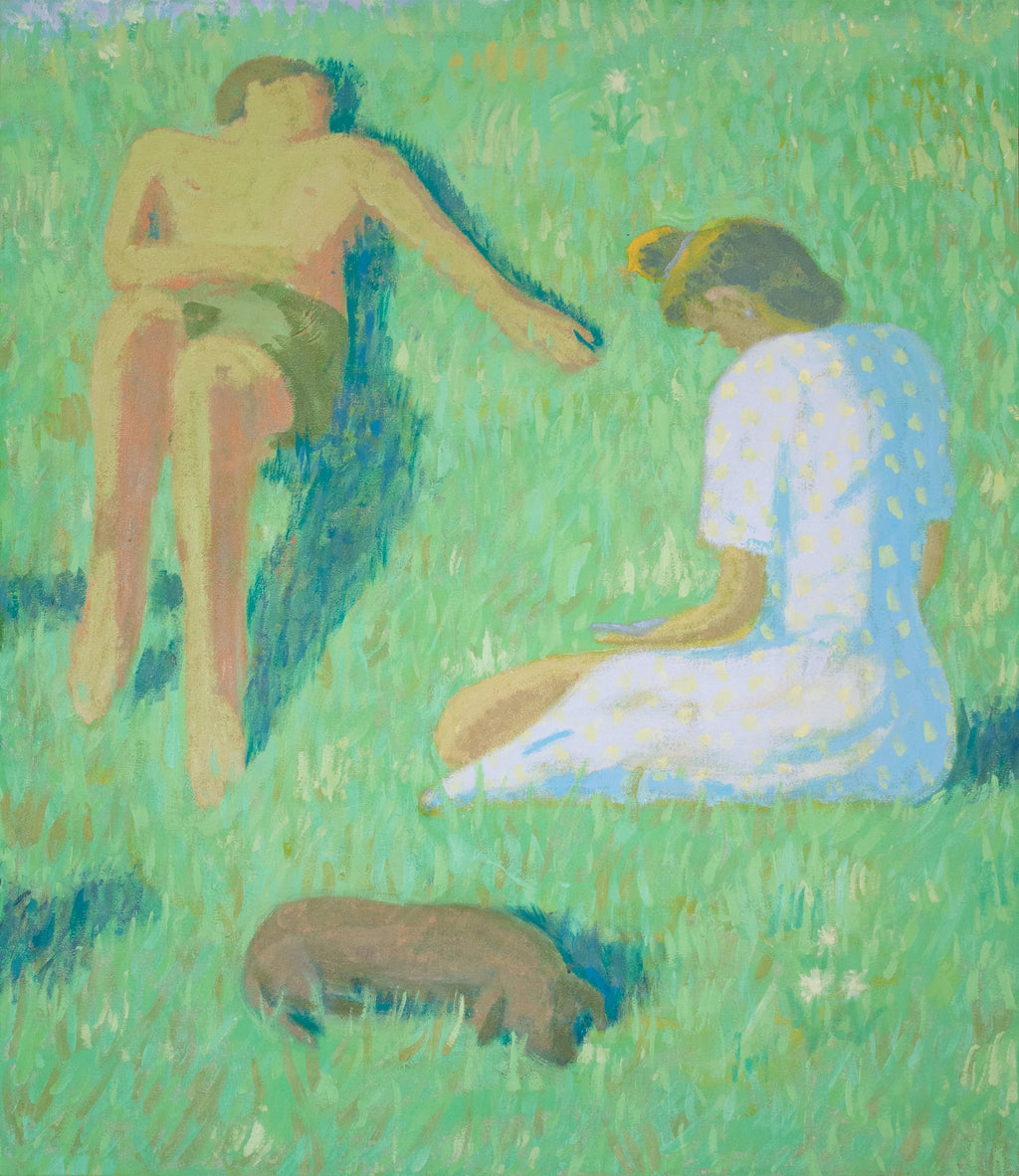 Painting by Jackson Joyce titled "All Backwards Sentimental" - 2.