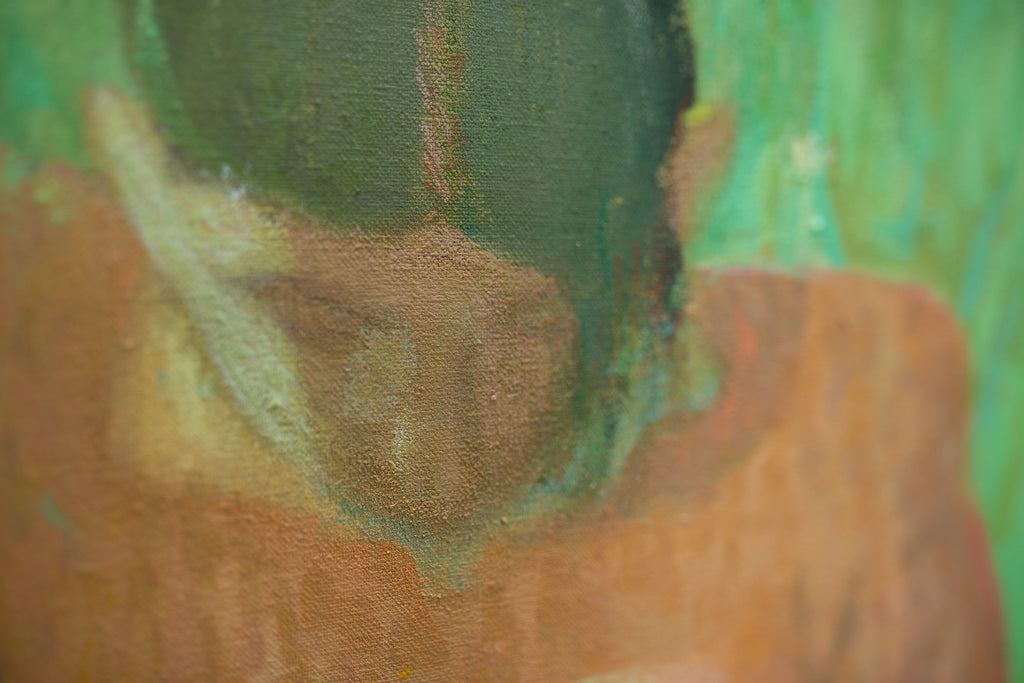 Painting by Jackson Joyce titled "& Green to the Touch" - 5.