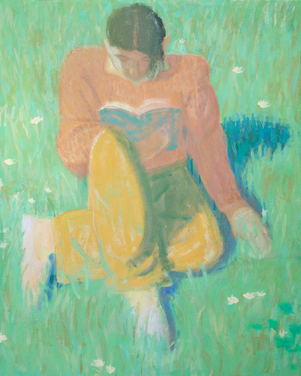 Painting by Jackson Joyce titled "& Green to the Touch" - 2.