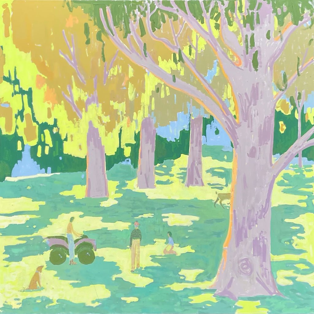 Painting by Jackson Joyce titled "Bistineau" - 2.