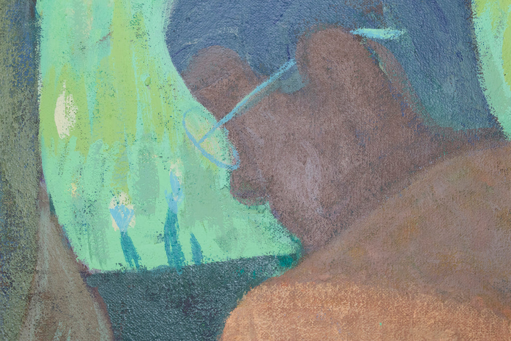 Painting by Jackson Joyce titled "Every Shadow is a Room" - 3.
