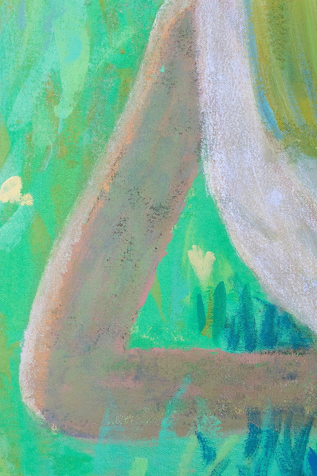 Painting by Jackson Joyce titled "Every Shadow is a Room" - 4.