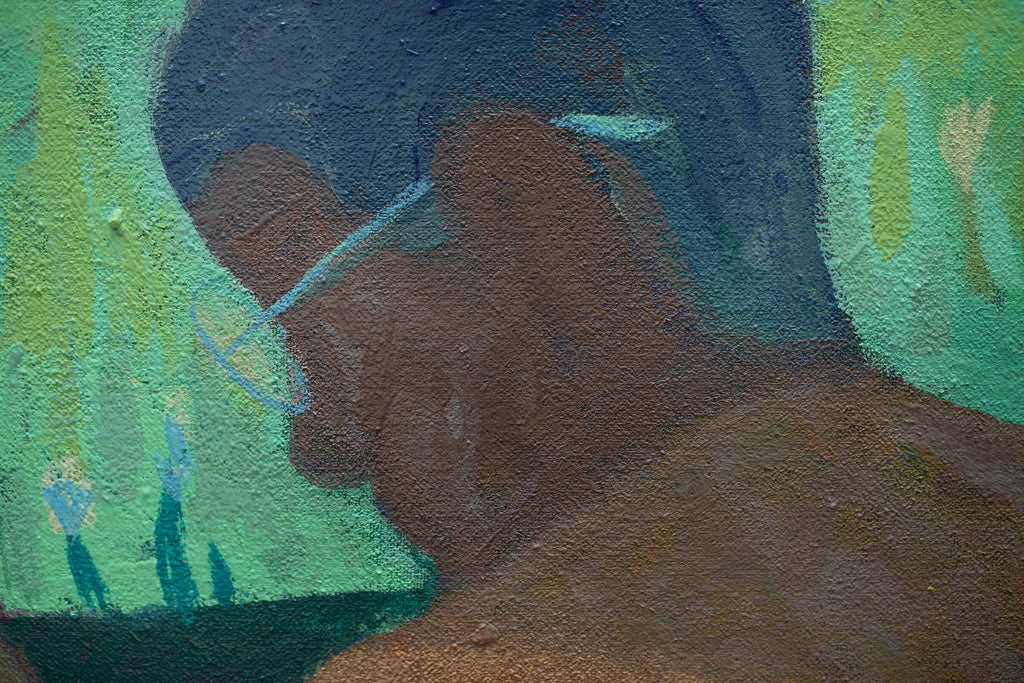 Painting by Jackson Joyce titled "Every Shadow is a Room" - 6.