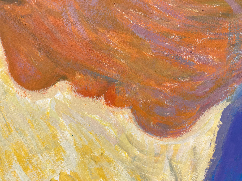 Painting by Jackson Joyce titled "Lost in the Library" - 3.