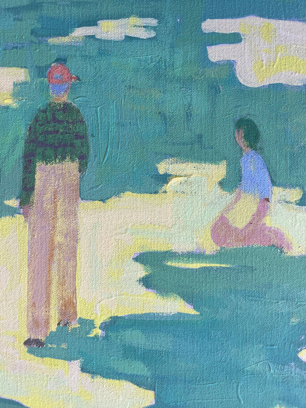 Painting by Jackson Joyce titled "Bistineau" - 4.