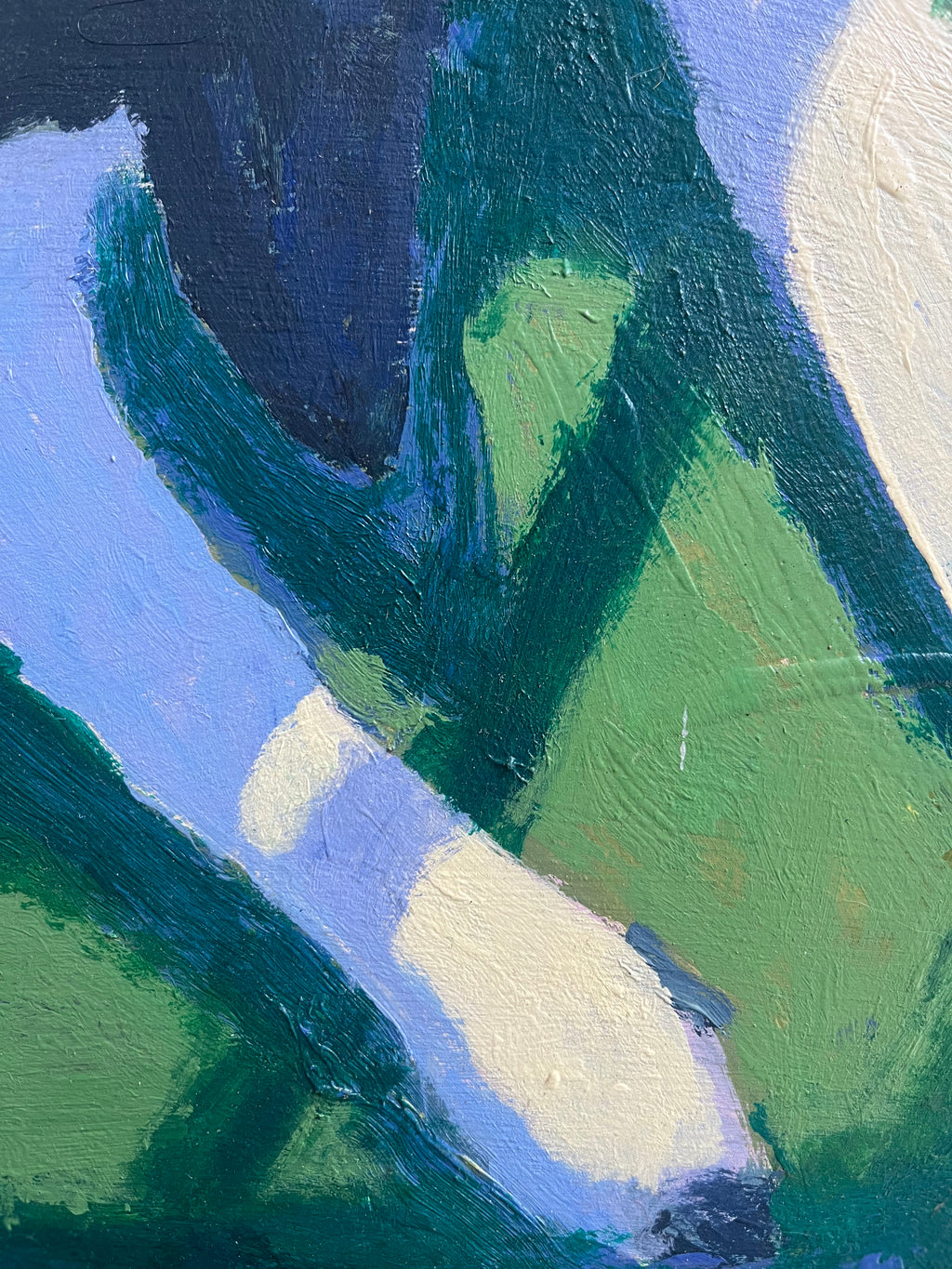 Painting by Jackson Joyce titled "Good Boy" - 4.