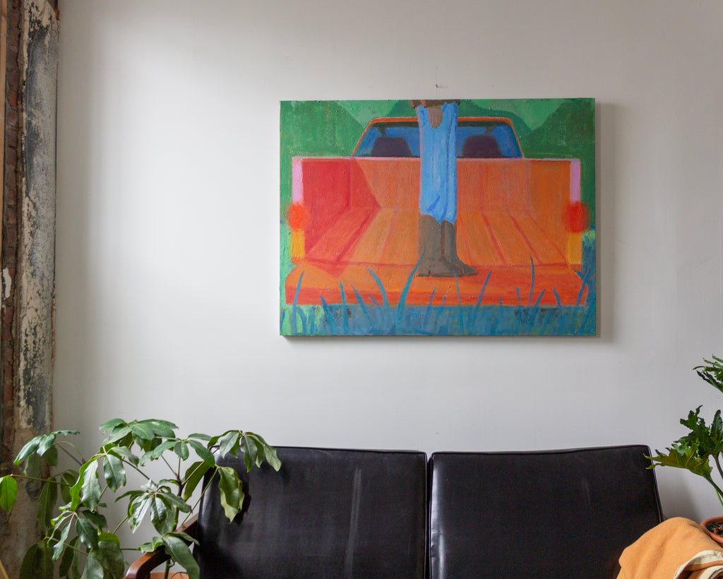 Painting by Jackson Joyce titled "Idle" - 3.