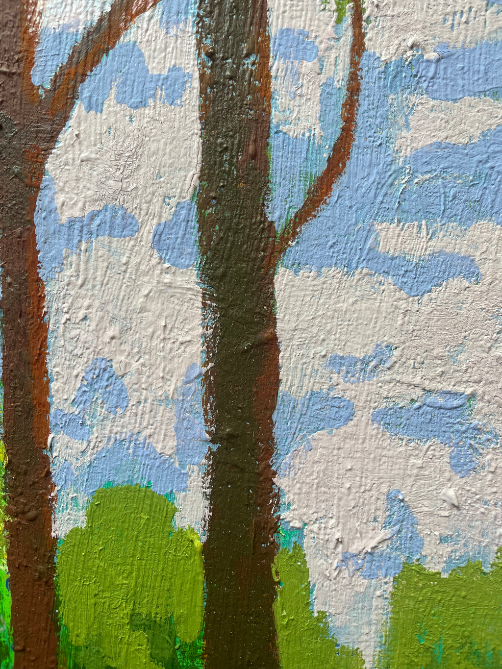 Painting by Jackson Joyce titled "Spanish Moss" - 4.