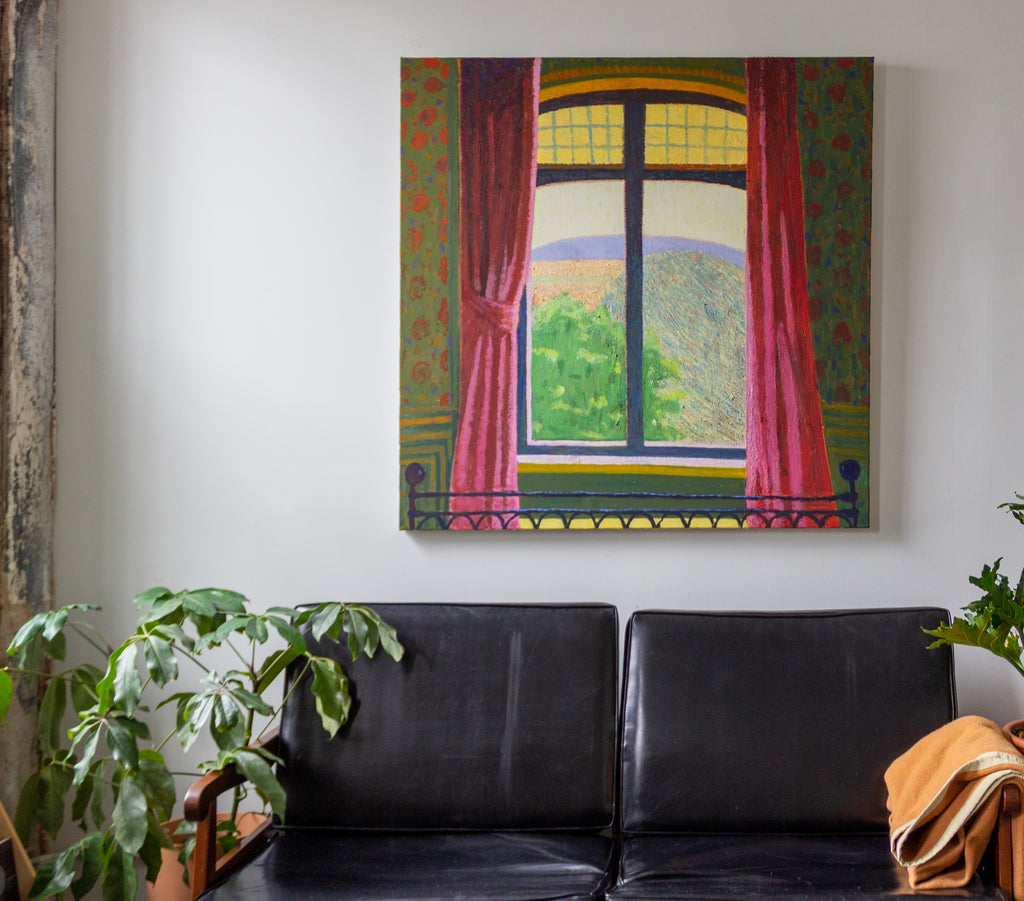 Painting by Jackson Joyce titled "The Inn in Maine" - 5.