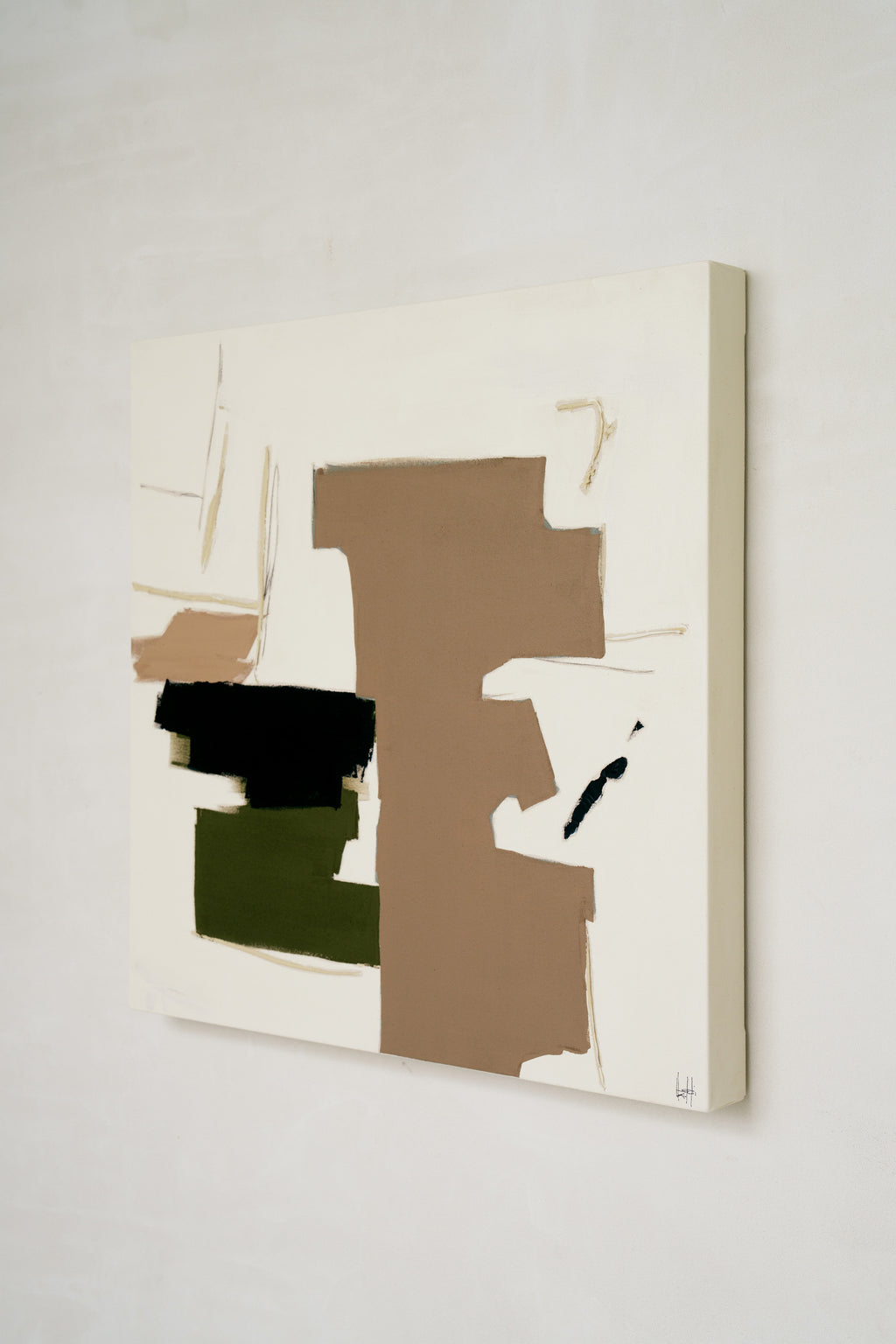 Painting by Holly Addi titled "Jacques" - 5.