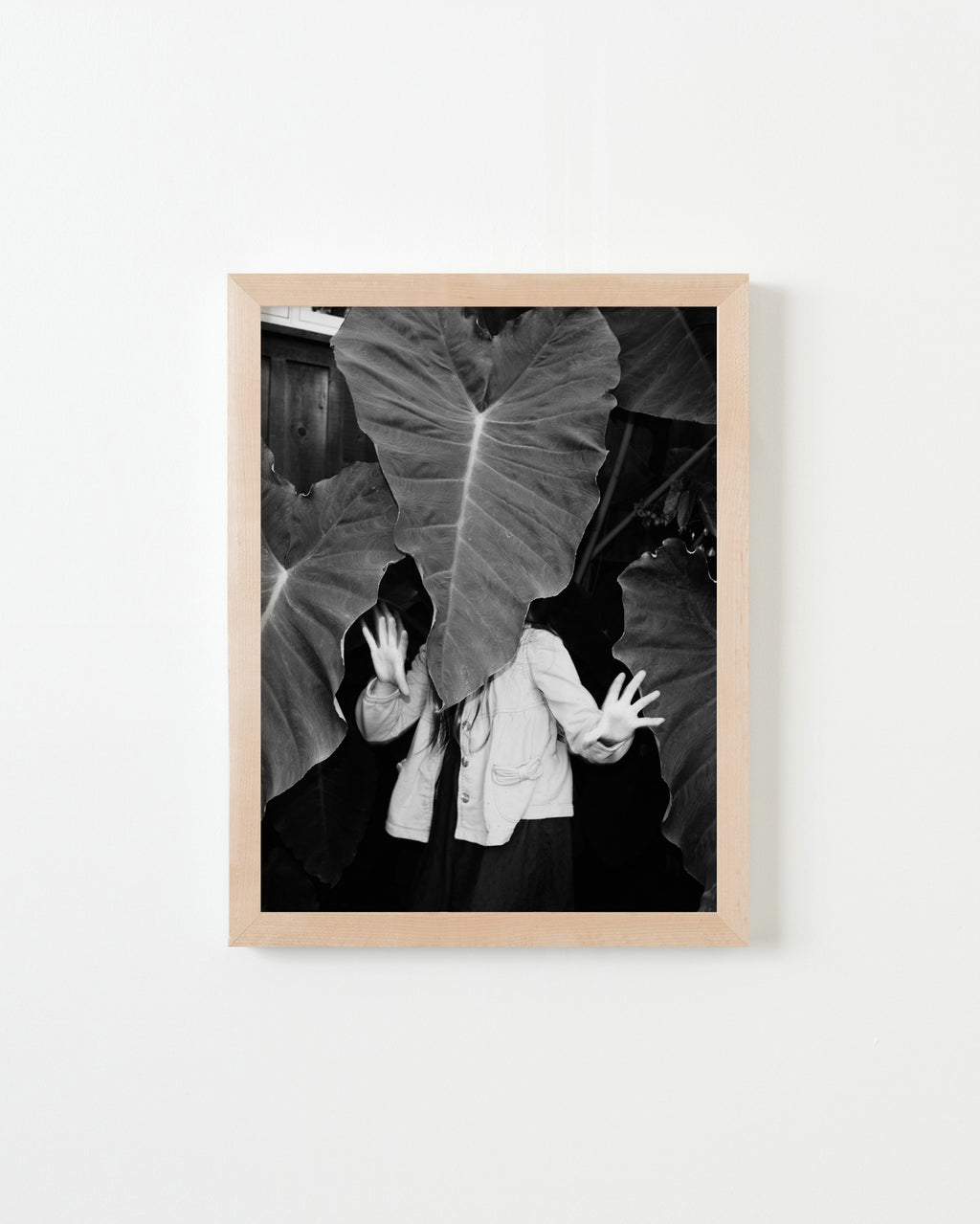 Photography by Jessica Haye & Clark Hsiao titled "Leaf Head" - 4.