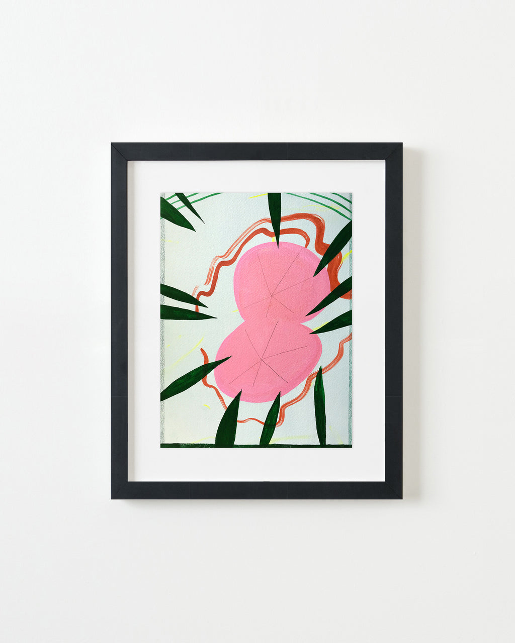 Painting by Jessica Simorte titled "Seed" - 3.