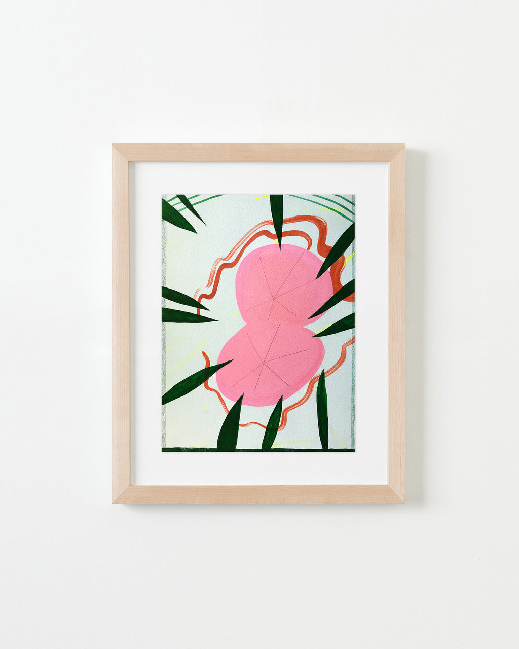 Painting by Jessica Simorte titled "Seed" - 4.
