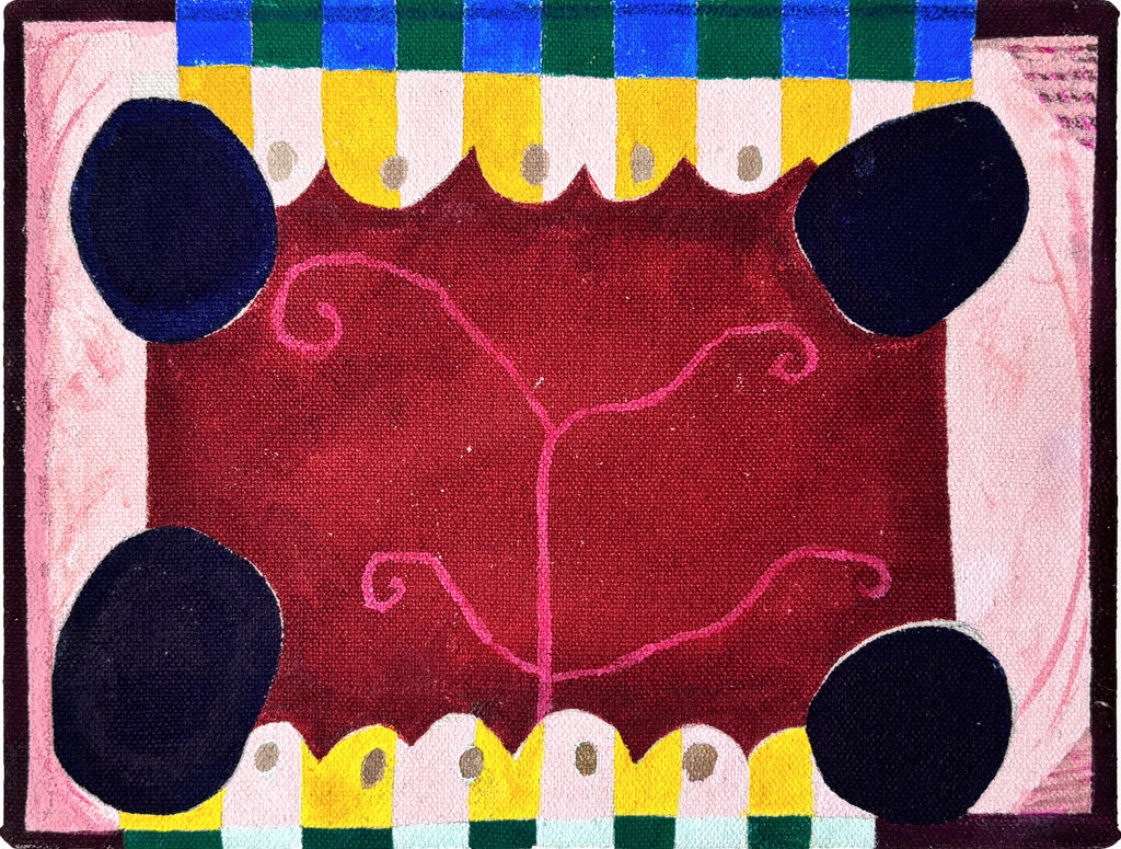 Painting by Jessica Simorte titled "Vein" - 2.